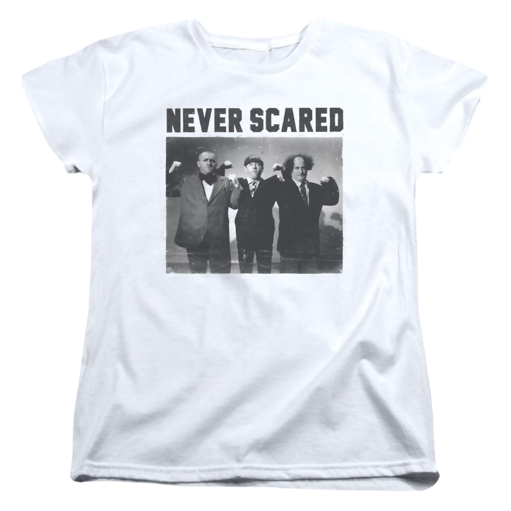 The Three Stooges Never Scared Women's T-Shirt Women's T-Shirt The Three Stooges
