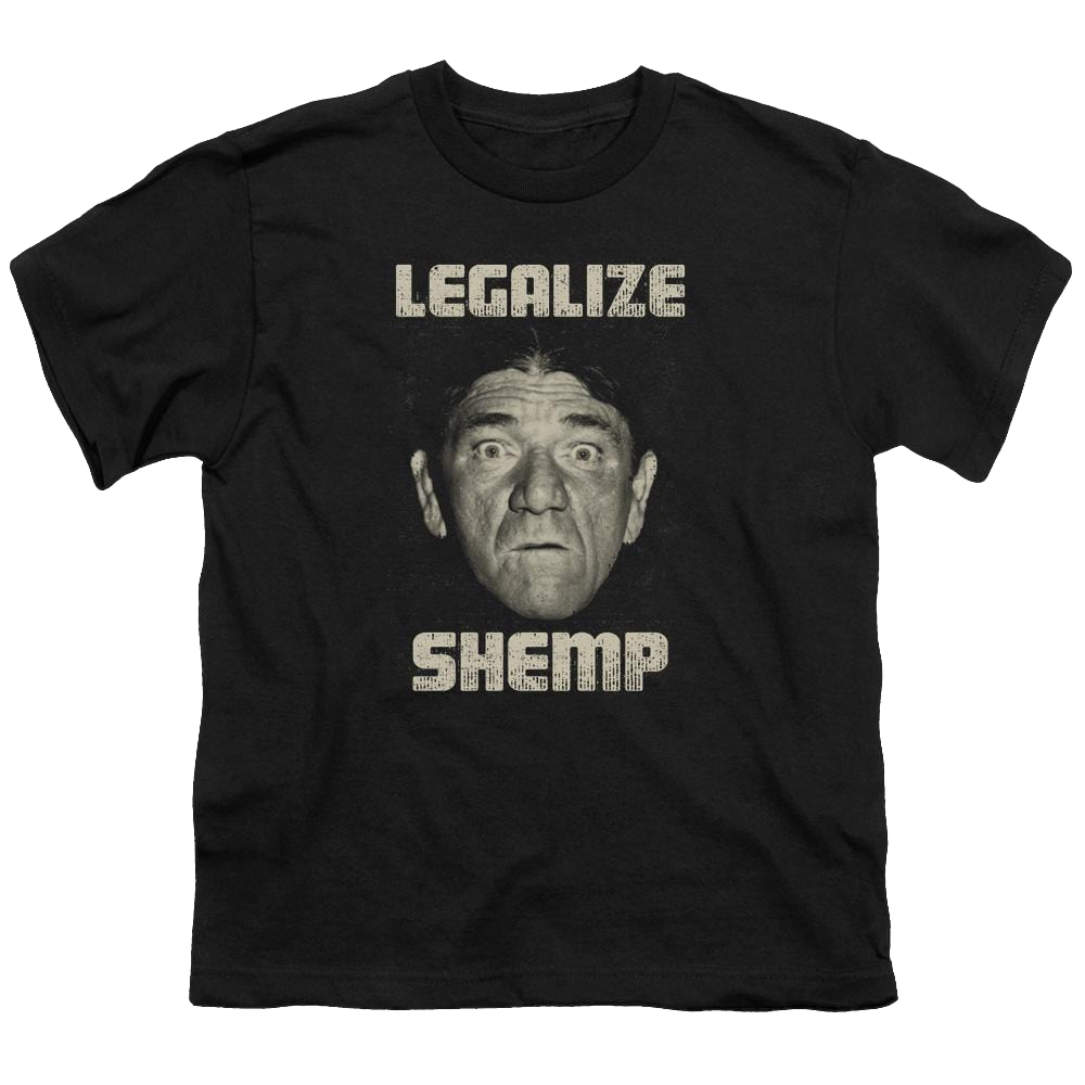 The Three Stooges Legalize Shemp Youth T-Shirt (Ages 8-12) Youth T-Shirt (Ages 8-12) The Three Stooges