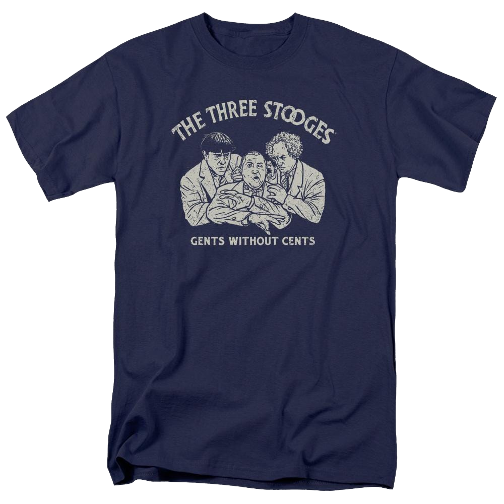The Three Stooges Without Cents Men's Regular Fit T-Shirt Men's Regular Fit T-Shirt The Three Stooges