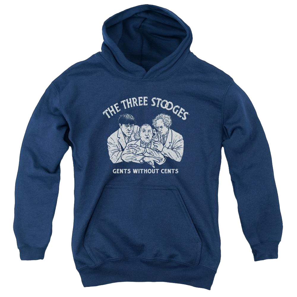 The Three Stooges Without Cents Youth Hoodie (Ages 8-12) Youth Hoodie (Ages 8-12) The Three Stooges