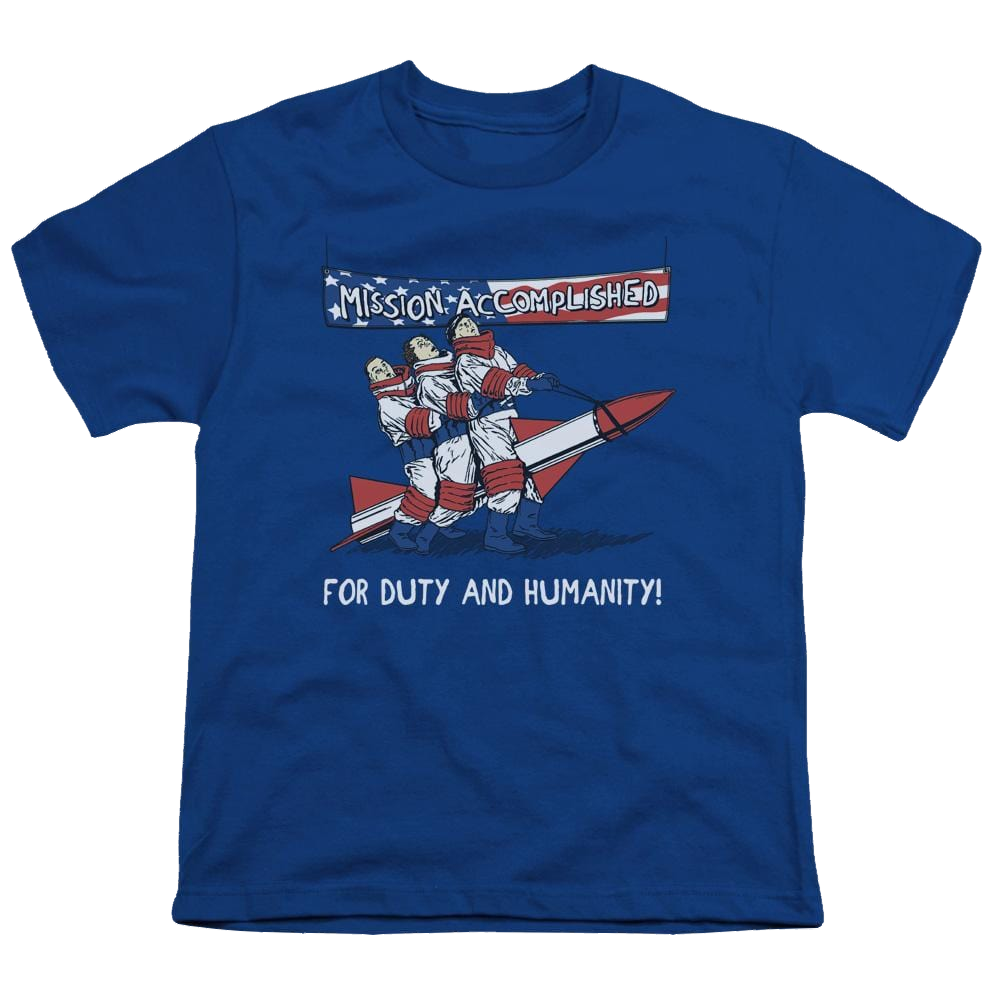 The Three Stooges Mission Accomplished Youth T-Shirt (Ages 8-12) Youth T-Shirt (Ages 8-12) The Three Stooges