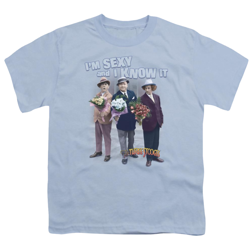 The Three Stooges Sexy Youth T-Shirt (Ages 8-12) Youth T-Shirt (Ages 8-12) The Three Stooges