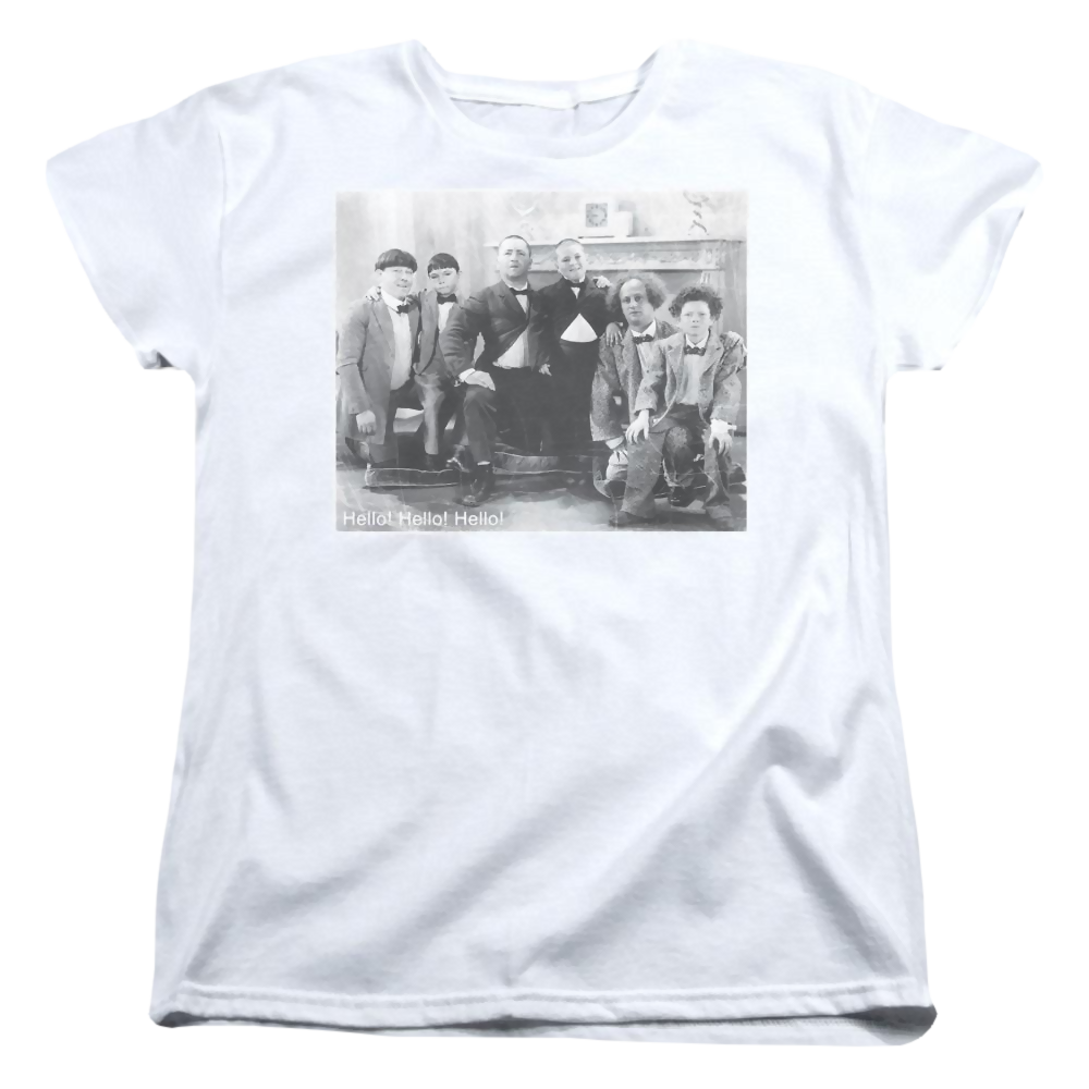 The Three Stooges Hello Women's T-Shirt Women's T-Shirt The Three Stooges