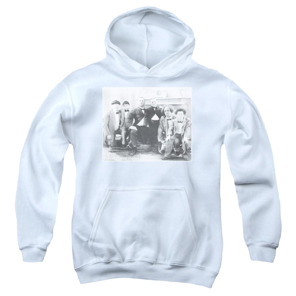 The Three Stooges Hello Youth Hoodie (Ages 8-12) Youth Hoodie (Ages 8-12) The Three Stooges