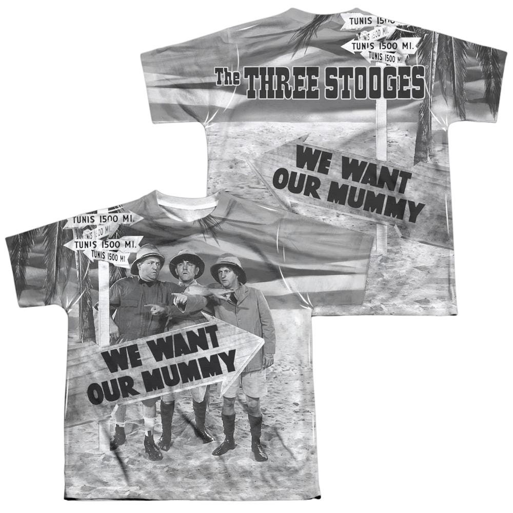 The Three Stooges Tunis 1500 Youth All-Over Print T-Shirt (Ages 8-12) Youth All-Over Print T-Shirt (Ages 8-12) The Three Stooges   