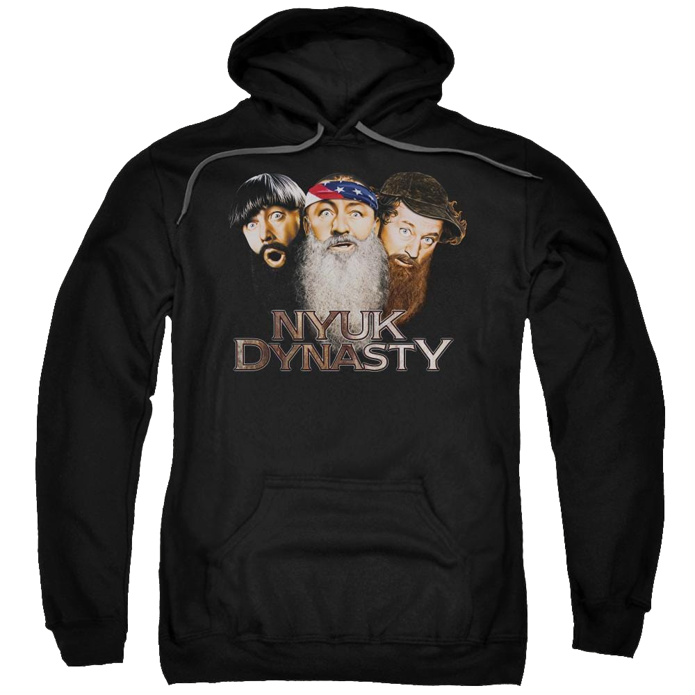 The Three Stooges Nyuk Dynasty 2 Pullover Hoodie Pullover Hoodie The Three Stooges