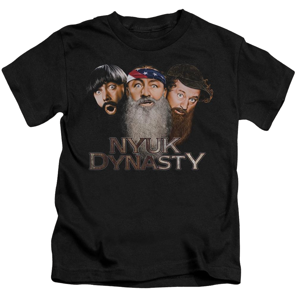 The Three Stooges Nyuk Dynasty 2 Kid's T-Shirt (Ages 4-7) Kid's T-Shirt (Ages 4-7) The Three Stooges