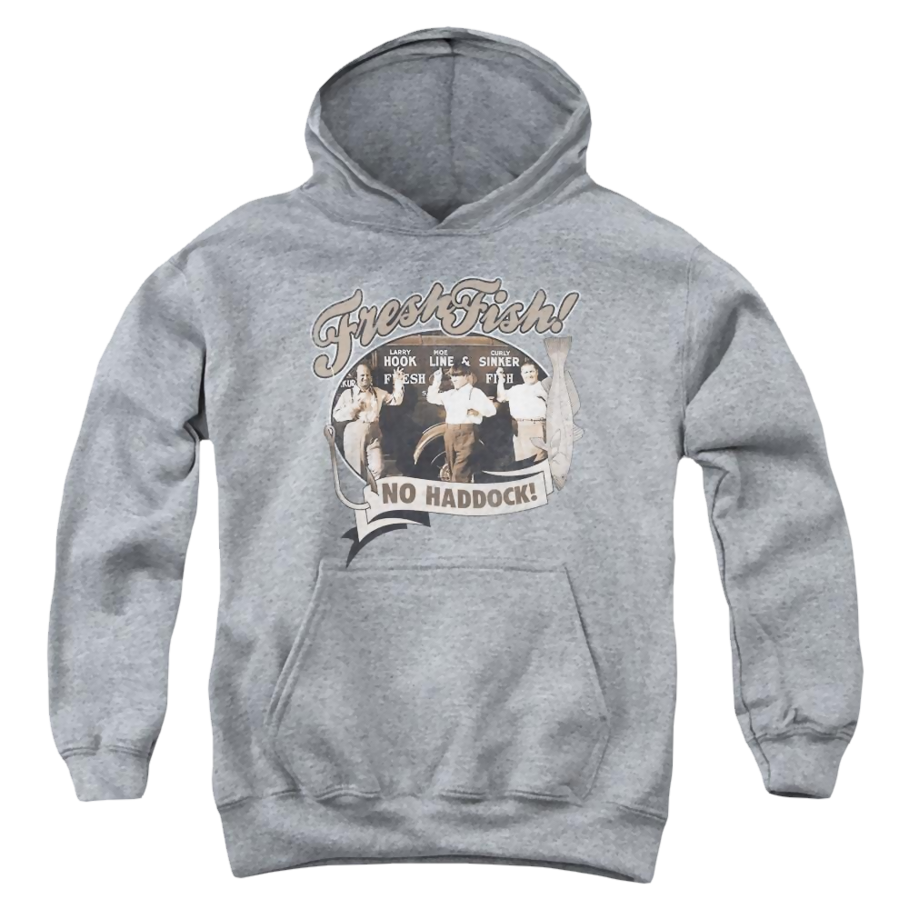 The Three Stooges Fresh Fish Youth Hoodie (Ages 8-12) Youth Hoodie (Ages 8-12) The Three Stooges