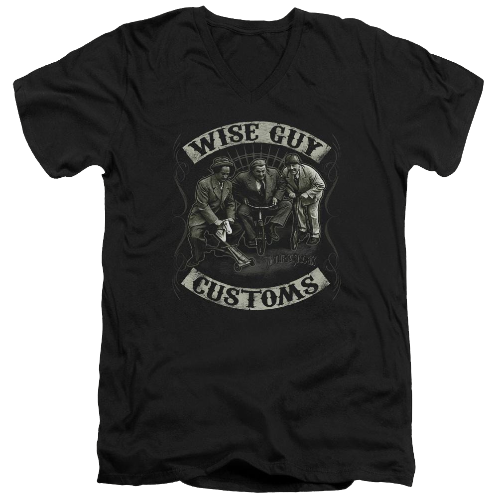 The Three Stooges Wise Guy Customs Men's V-Neck T-Shirt Men's V-Neck T-Shirt The Three Stooges