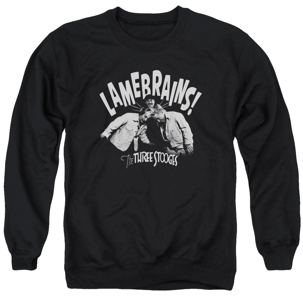 The Three Stooges Lamebrains Men's Crewneck Sweatshirt Men's Crewneck Sweatshirt The Three Stooges