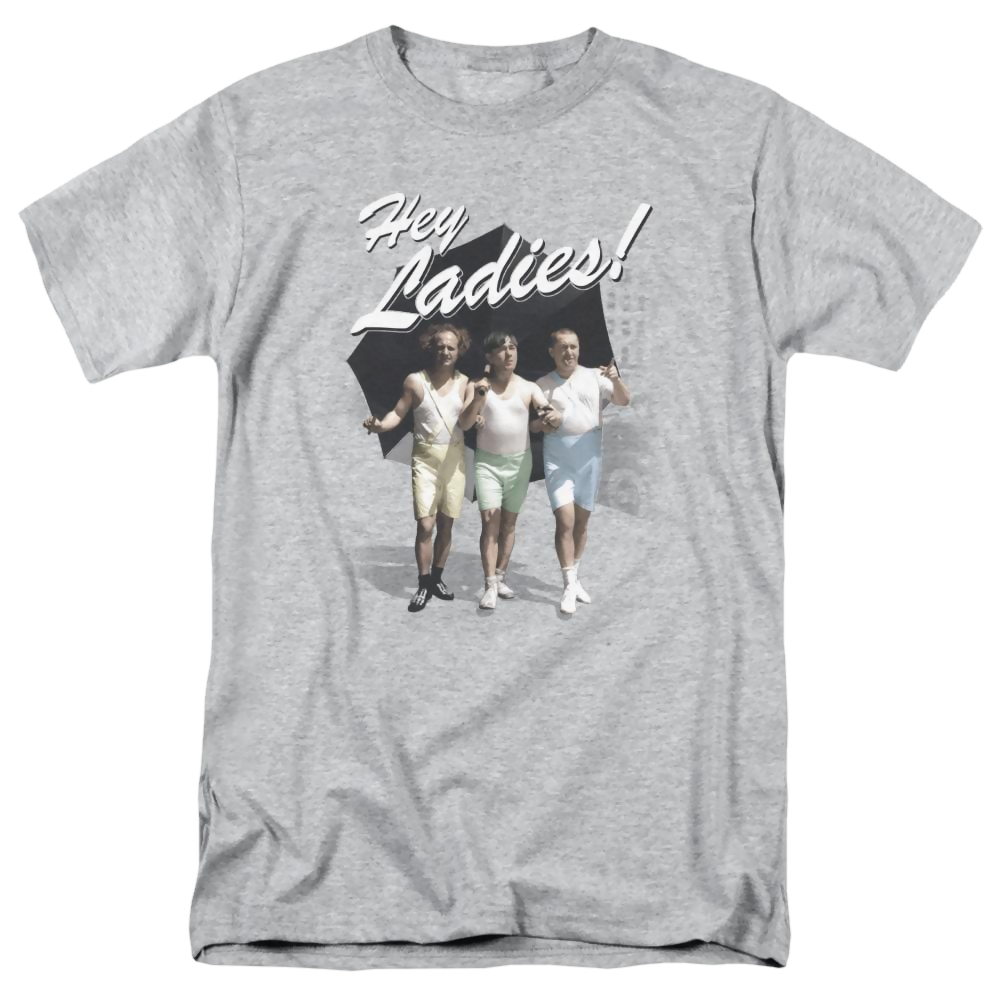 The Three Stooges Hey Ladies Men's Regular Fit T-Shirt Men's Regular Fit T-Shirt The Three Stooges