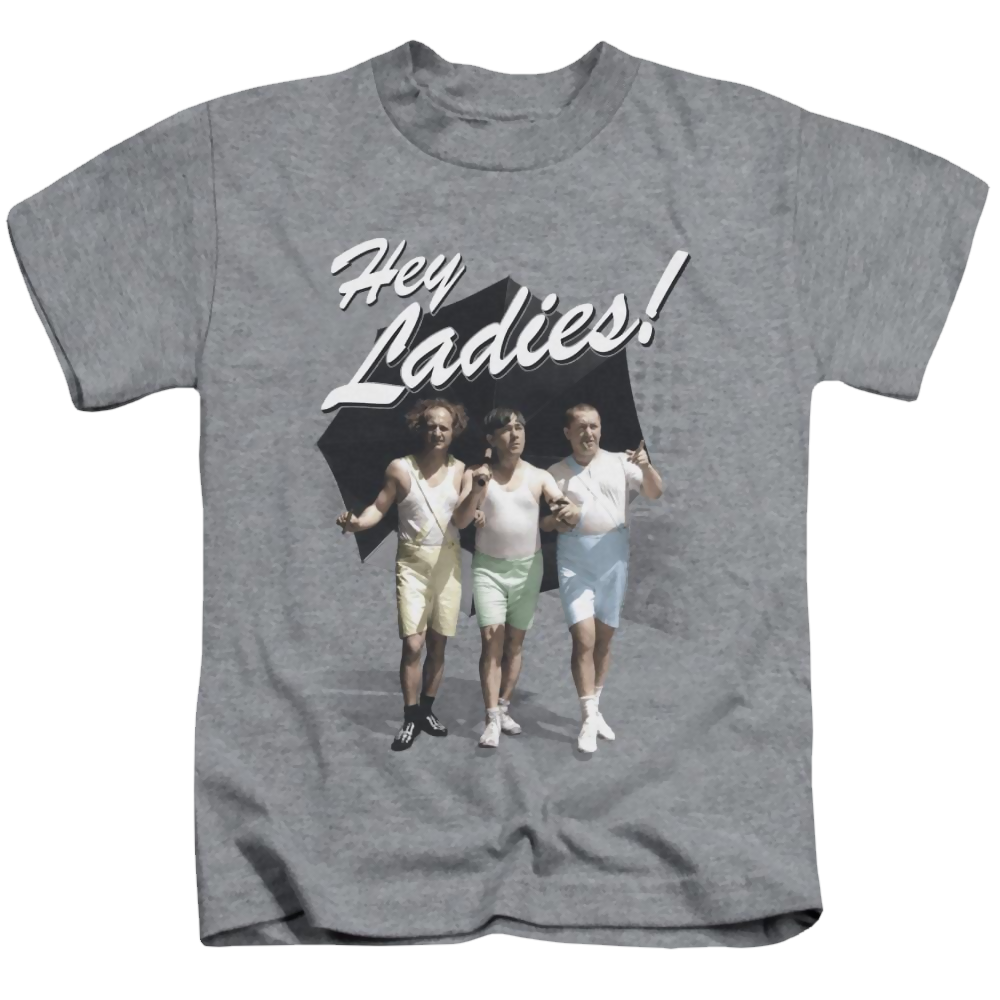 The Three Stooges Hey Ladies Kid's T-Shirt (Ages 4-7) Kid's T-Shirt (Ages 4-7) The Three Stooges