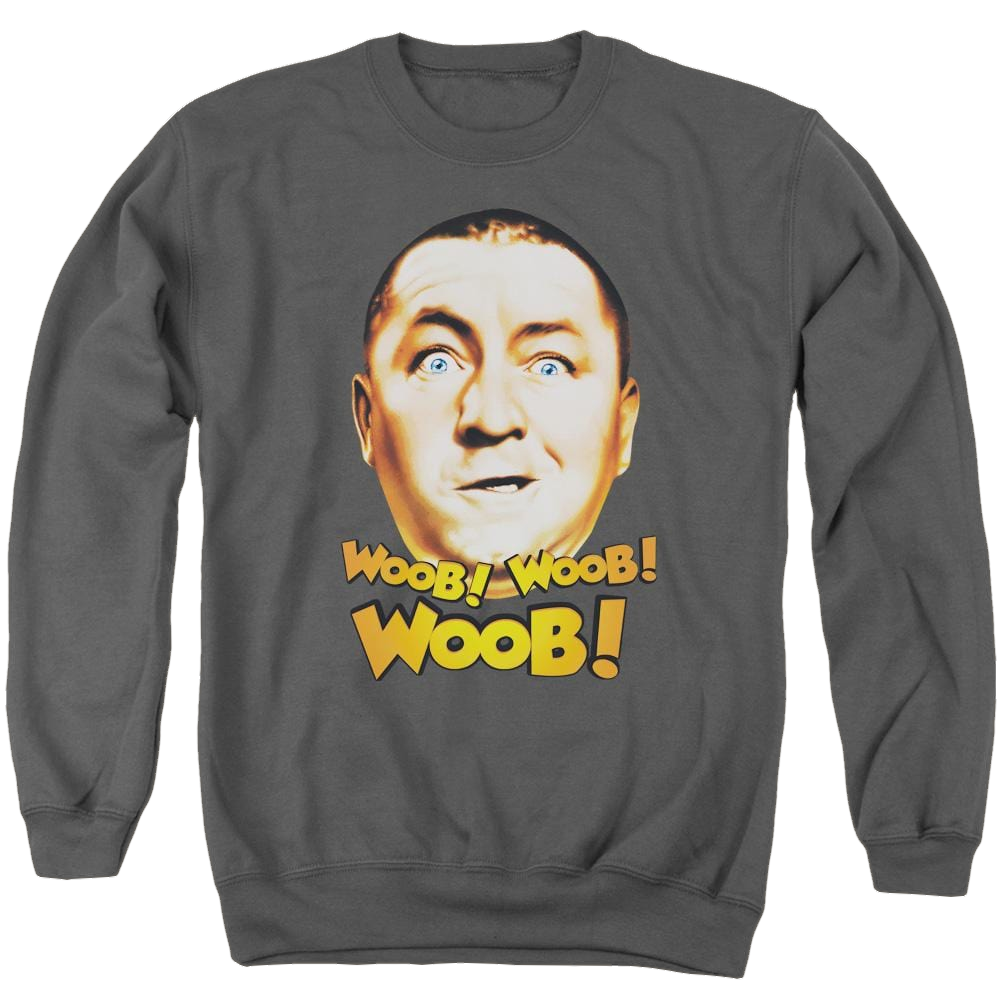 The Three Stooges Woob Woob Woob Men's Crewneck Sweatshirt Men's Crewneck Sweatshirt The Three Stooges