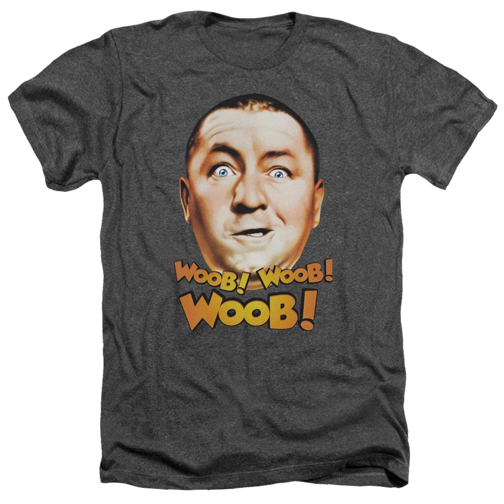 The Three Stooges Woob Woob Woob Men's Heather T-Shirt Men's Heather T-Shirt The Three Stooges