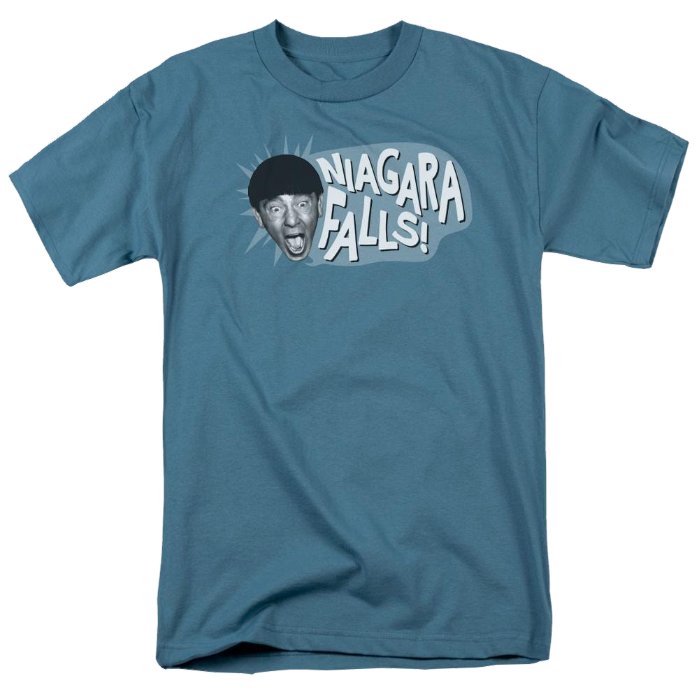 The Three Stooges Niagara Falls Men's Regular Fit T-Shirt Men's Regular Fit T-Shirt The Three Stooges