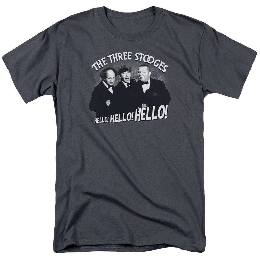 The Three Stooges Hello Again Men's Regular Fit T-Shirt Men's Regular Fit T-Shirt The Three Stooges