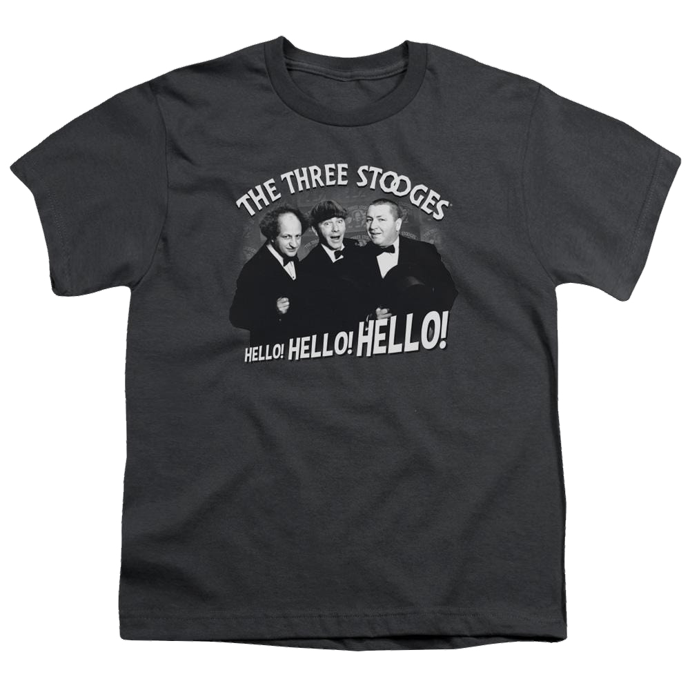 The Three Stooges Hello Again Youth T-Shirt (Ages 8-12) Youth T-Shirt (Ages 8-12) The Three Stooges