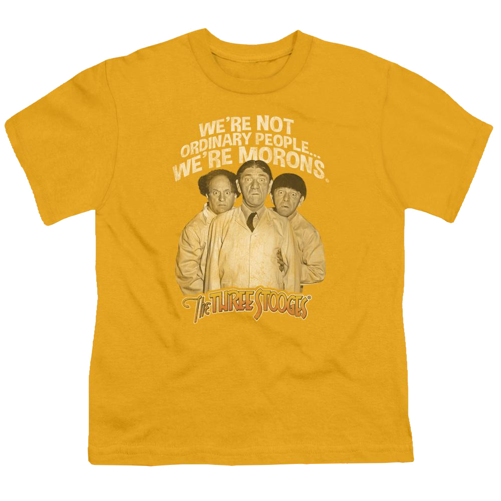 The Three Stooges Morons Youth T-Shirt (Ages 8-12) Youth T-Shirt (Ages 8-12) The Three Stooges