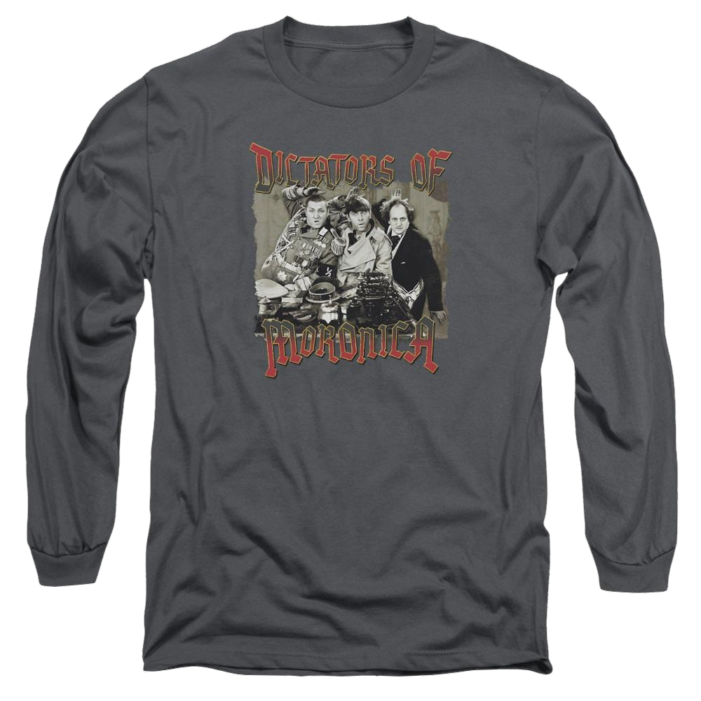 The Three Stooges Moronica Men's Long Sleeve T-Shirt Men's Long Sleeve T-Shirt The Three Stooges