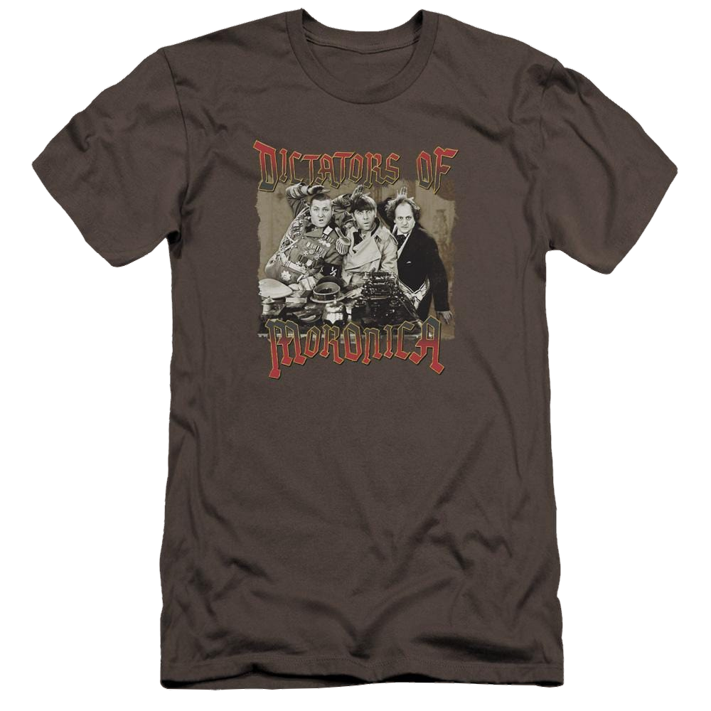 The Three Stooges Moronica Men's Premium Slim Fit T-Shirt Men's Premium Slim Fit T-Shirt The Three Stooges