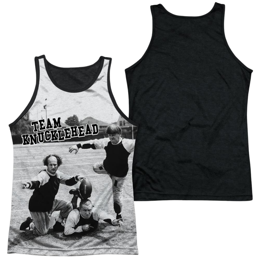 The Three Stooges Team Knucklehead Men's Black Back Tank Men's Black Back Tank The Three Stooges