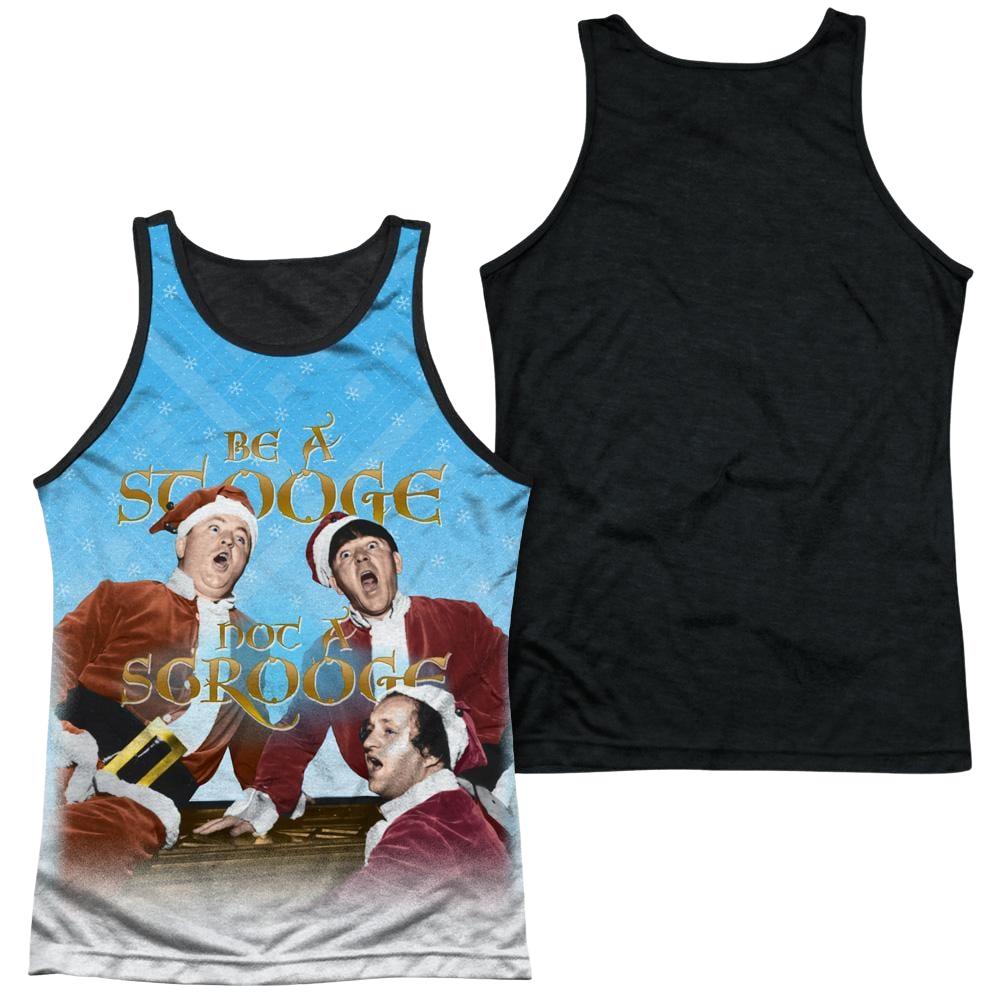 The Three Stooges Be A Stooge Men's Black Back Tank Men's Black Back Tank The Three Stooges