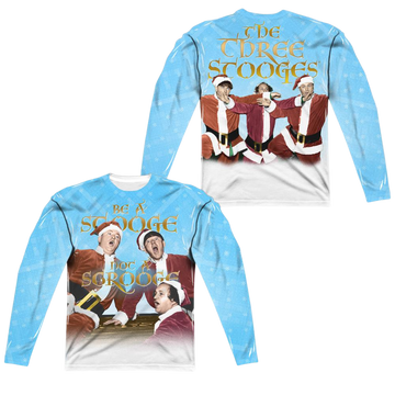 The Three Stooges Be A Stooge men's all-over print long sleeve