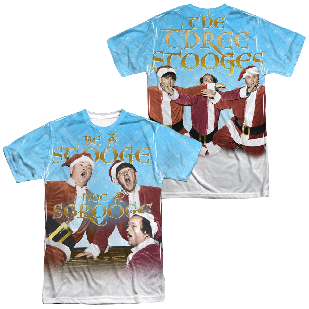The Three Stooges Be A Stooge Men's All Over Print T-Shirt Men's All-Over Print T-Shirt The Three Stooges