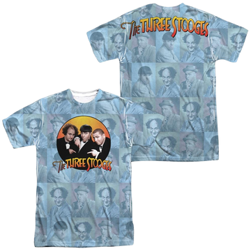 The Three Stooges Portraits men's all-over print t-shirt