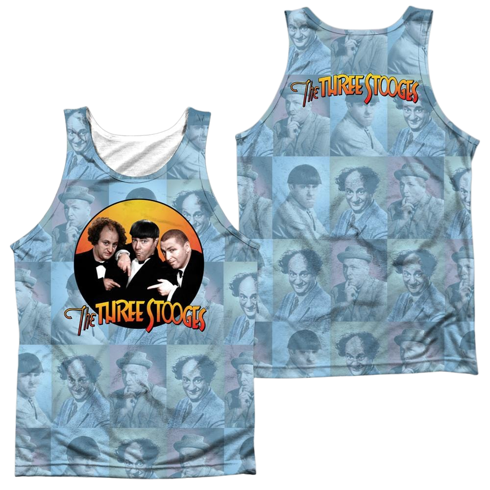 The Three Stooges Portraits Men's All Over Print Tank Men's All Over Print Tank The Three Stooges