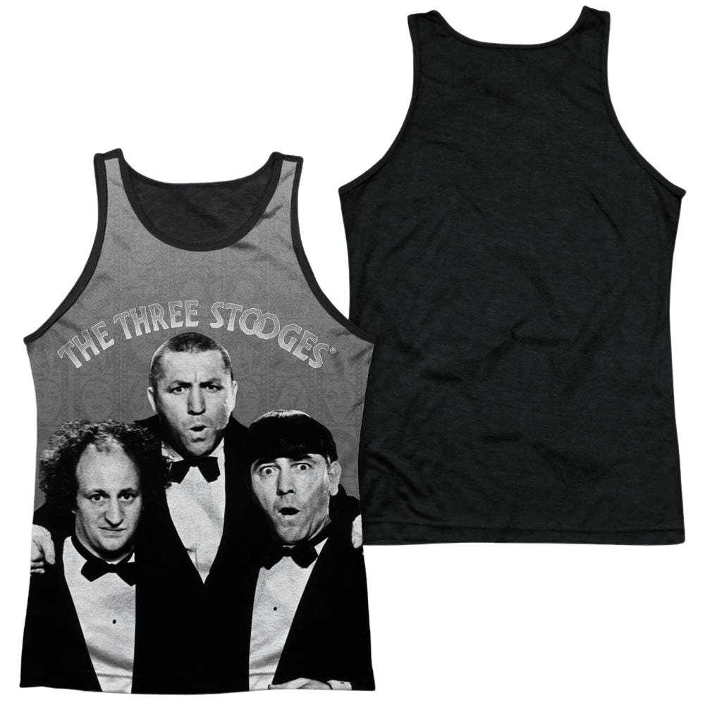 The Three Stooges Classy Fellas Men's Black Back Tank Men's Black Back Tank The Three Stooges