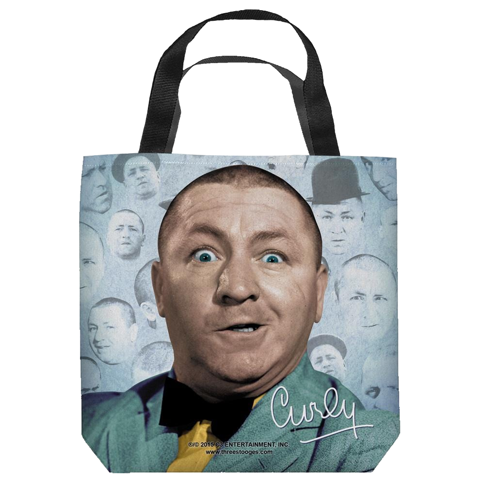Three Stooges, The Curly Heads - Tote Bag Tote Bags The Three Stooges