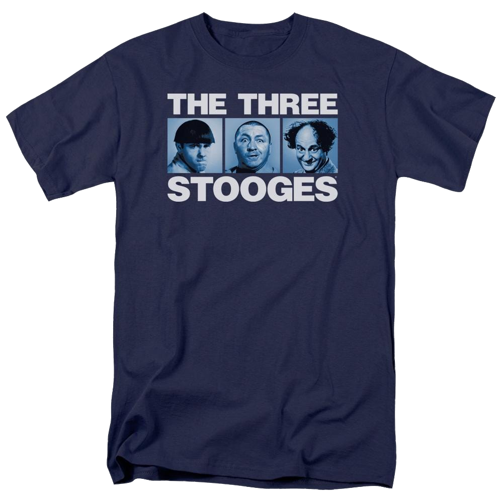 The Three Stooges Three Squares Men's Regular Fit T-Shirt Men's Regular Fit T-Shirt The Three Stooges