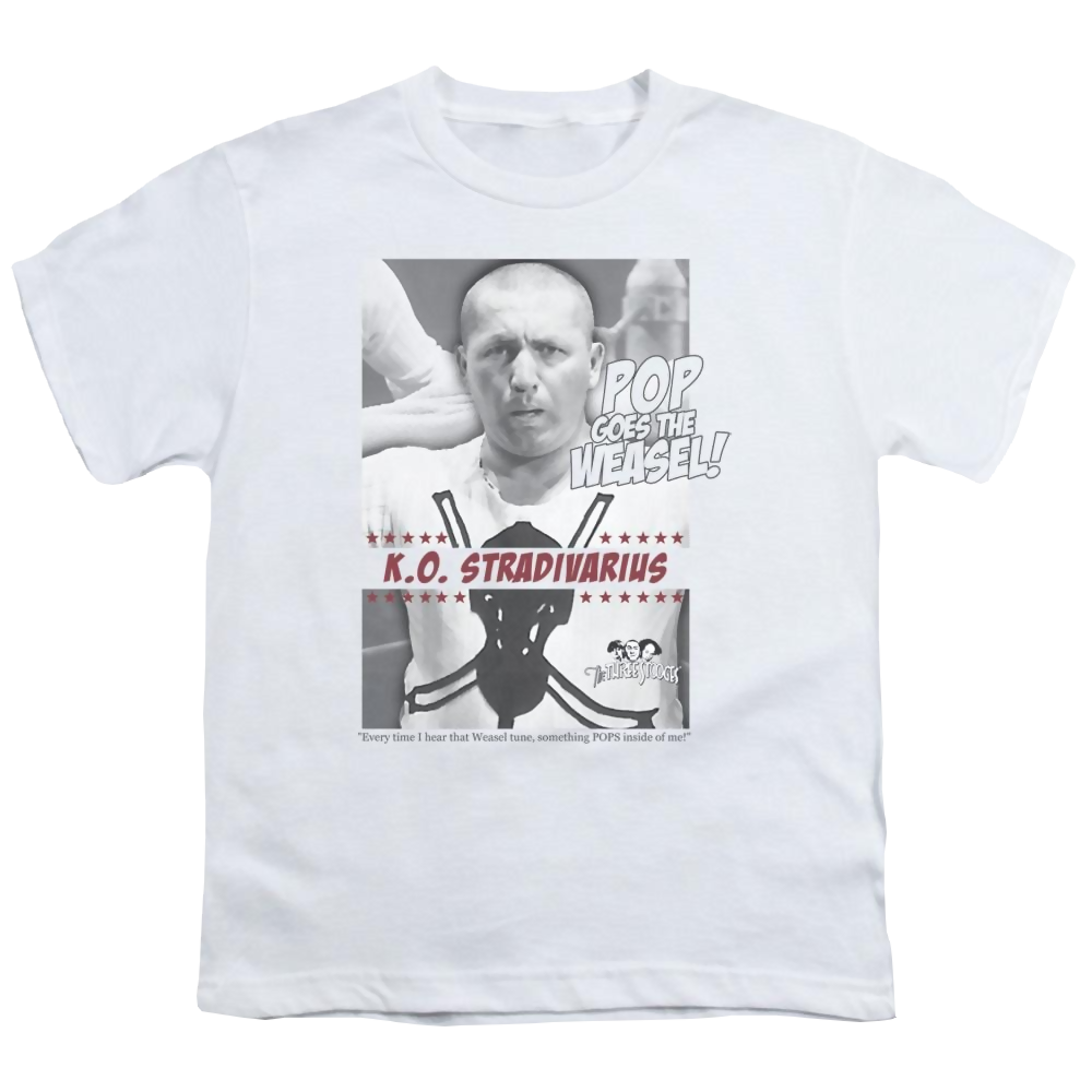 The Three Stooges Weasel Youth T-Shirt (Ages 8-12) Youth T-Shirt (Ages 8-12) The Three Stooges