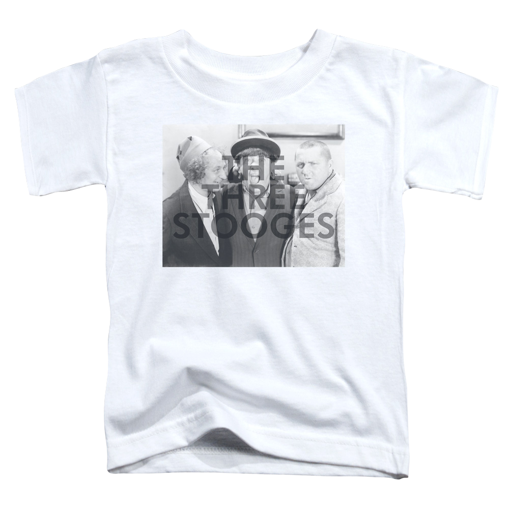 The Three Stooges Cutoff Toddler T-Shirt Toddler T-Shirt The Three Stooges
