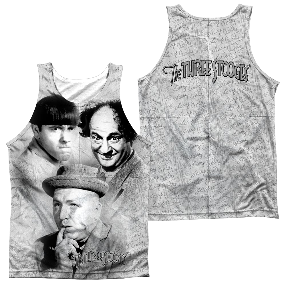 The Three Stooges Signature Men's All Over Print Tank Men's All Over Print Tank The Three Stooges