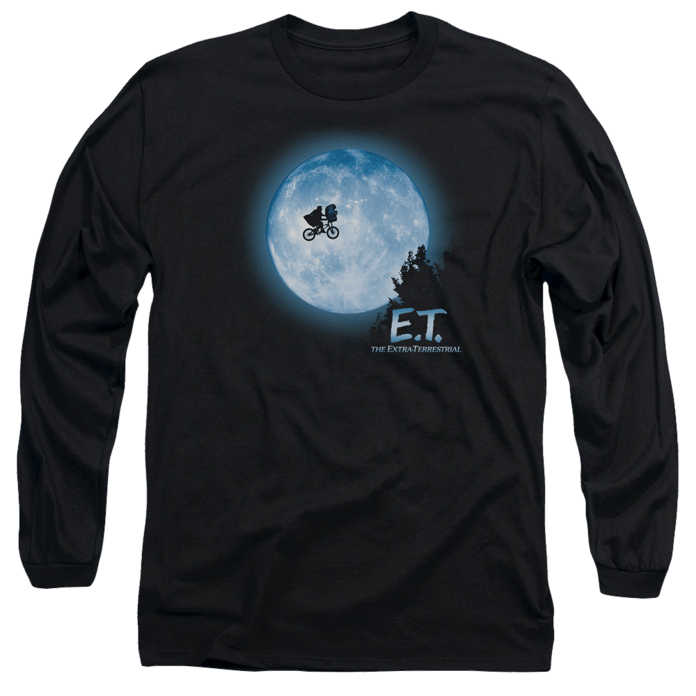E.T. Moon Scene - Men's Long Sleeve T-Shirt Men's Long Sleeve T-Shirt E.T.