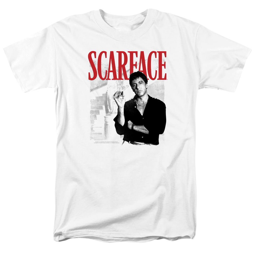 Scarface Stairway - Men's Regular Fit T-Shirt Men's Regular Fit T-Shirt Scarface