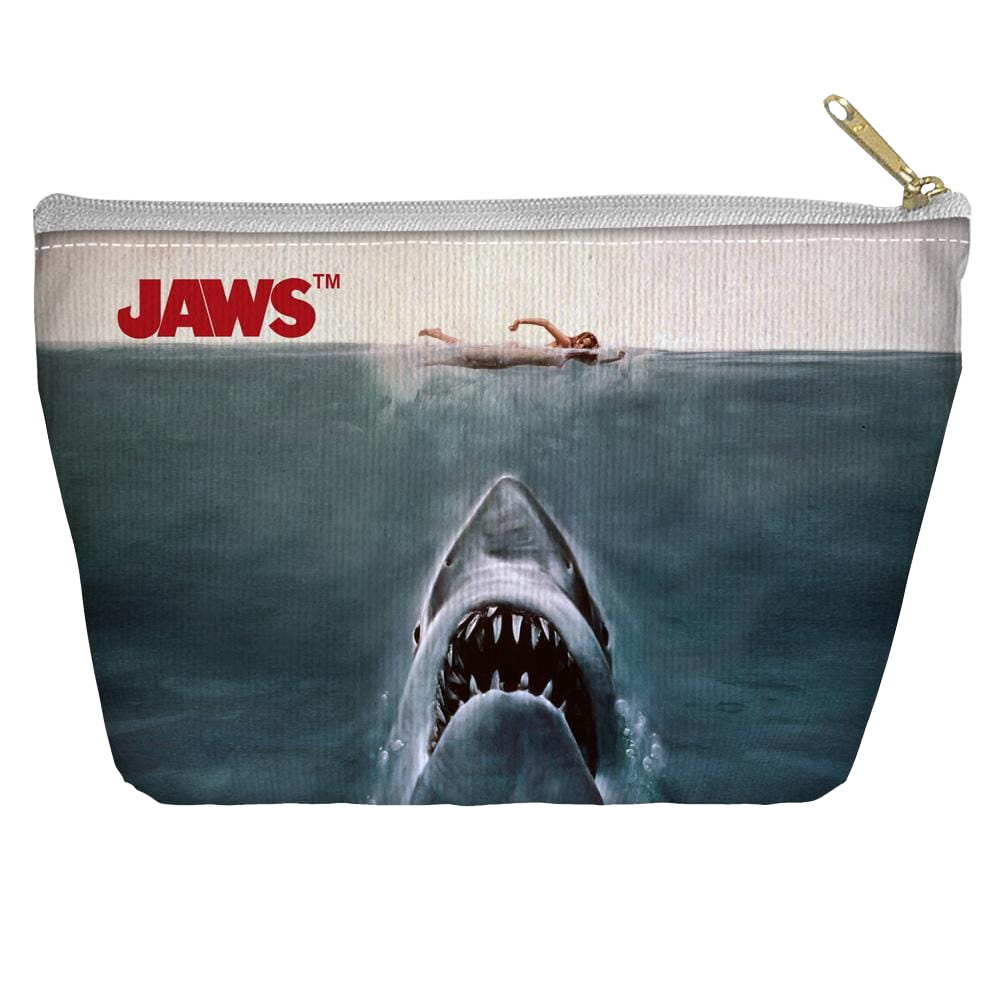 Jaws - Jaws Poster Tapered Bottom Pouch T Bottom Accessory Pouches Jaws