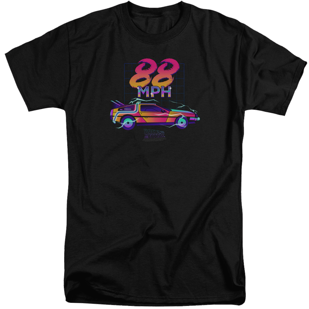 Back To The Future 88 Mph - Men's Tall Fit T-Shirt Men's Tall Fit T-Shirt Back to the Future