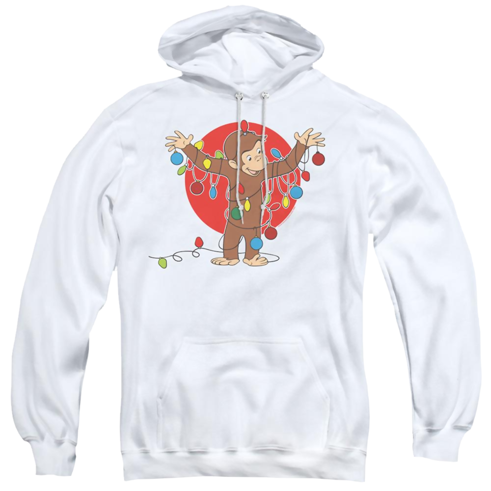 Curious George Lights - Pullover Hoodie Pullover Hoodie Curious George