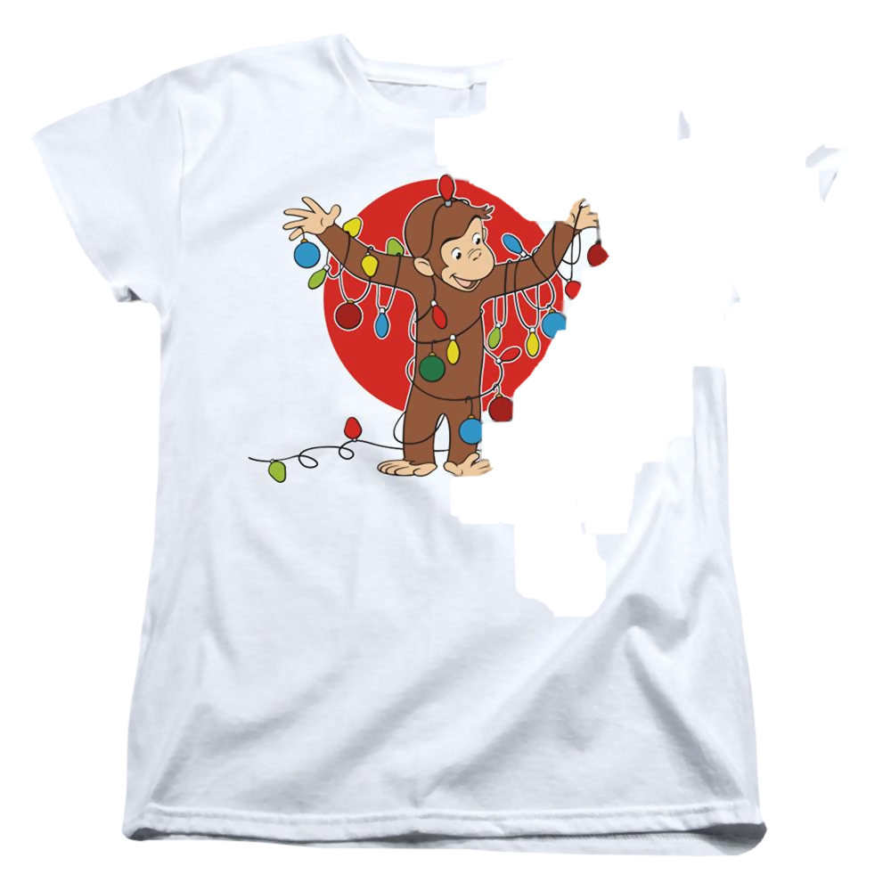 Curious George Lights - Women's T-Shirt Women's T-Shirt Curious George