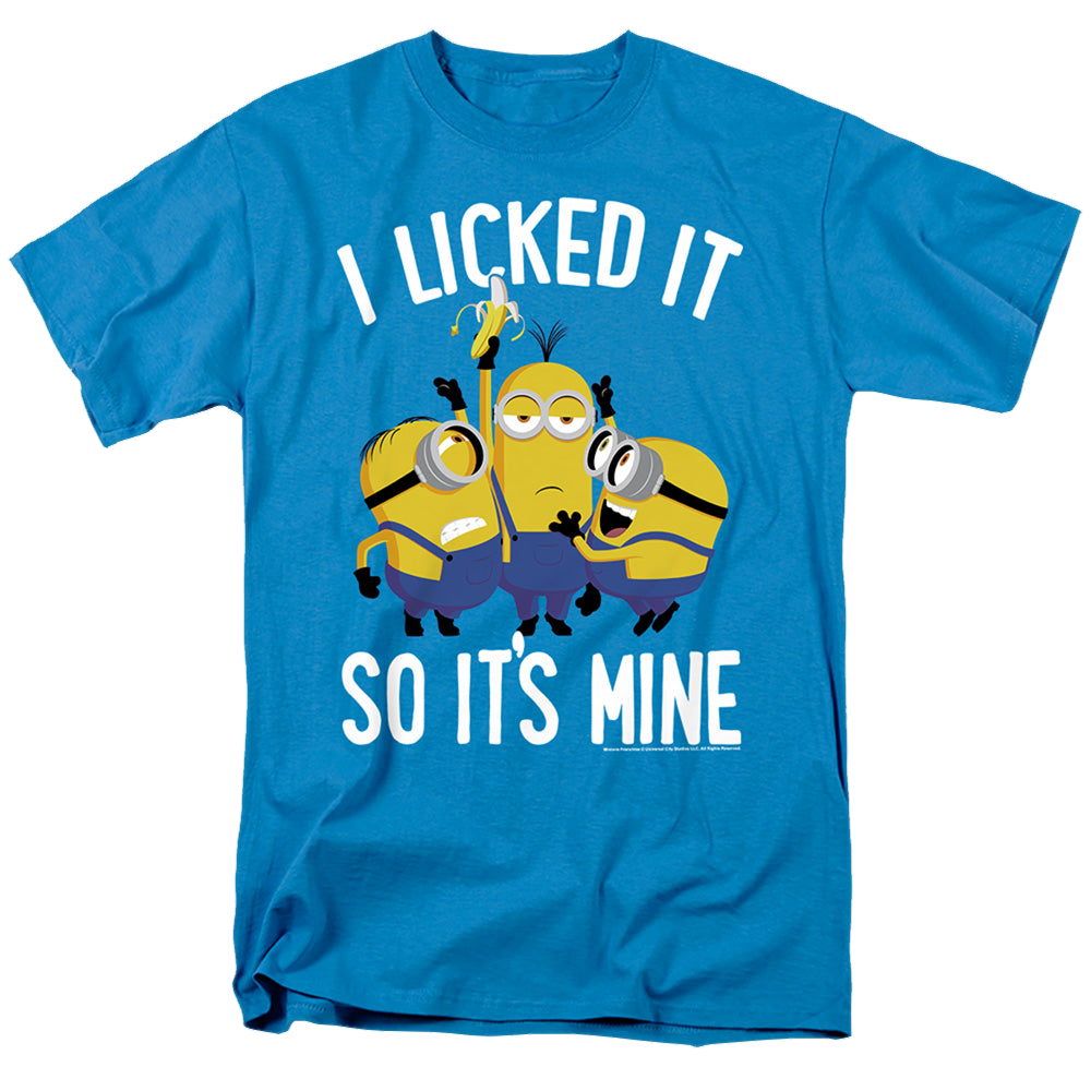 Minions I Licked It So It'S Mine - Men's Regular Fit T-Shirt Men's Regular Fit T-Shirt Minions