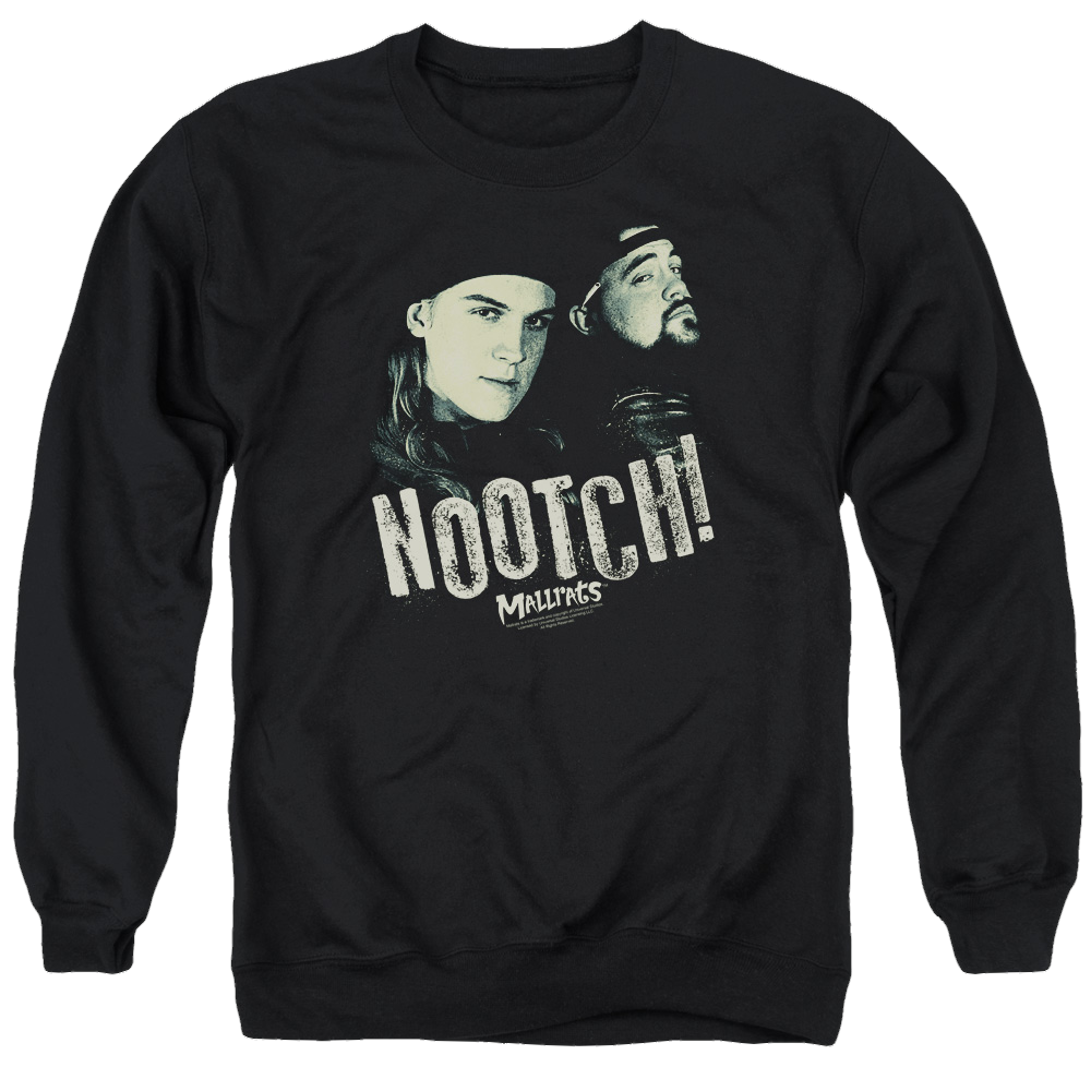 Mallrats Nootch - Men's Crewneck Sweatshirt Men's Crewneck Sweatshirt Mallrats