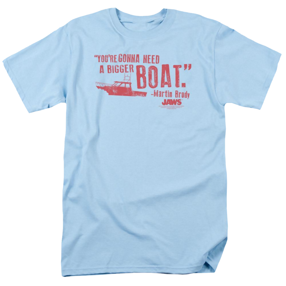 Jaws Bigger Boat - Men's Regular Fit T-Shirt – Sons of Gotham