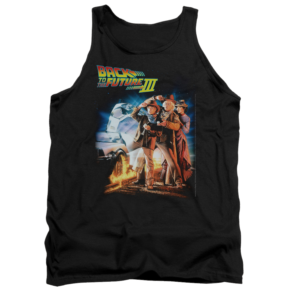 Back to the Future Trilogy Poster - Men's Tank Top Men's Tank Back to the Future