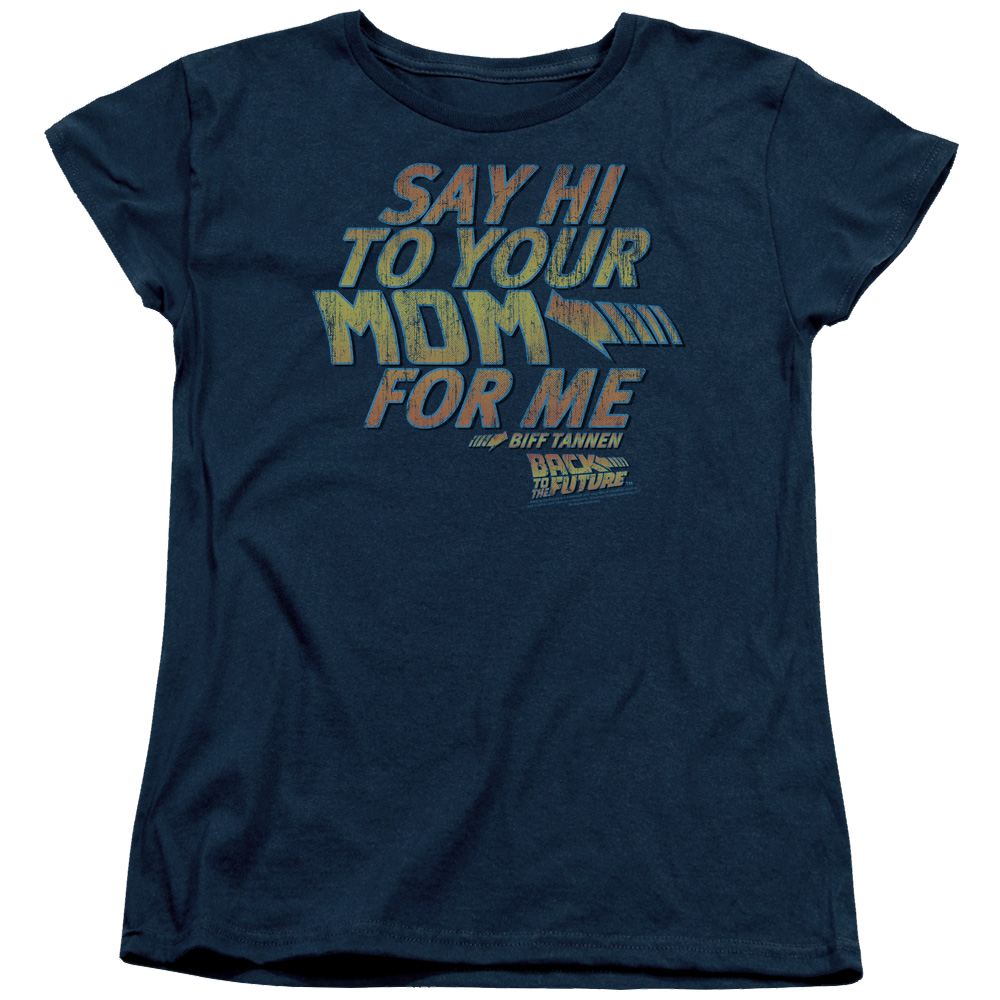 Back To The Future Say Hi - Women's T-Shirt Women's T-Shirt Back to the Future