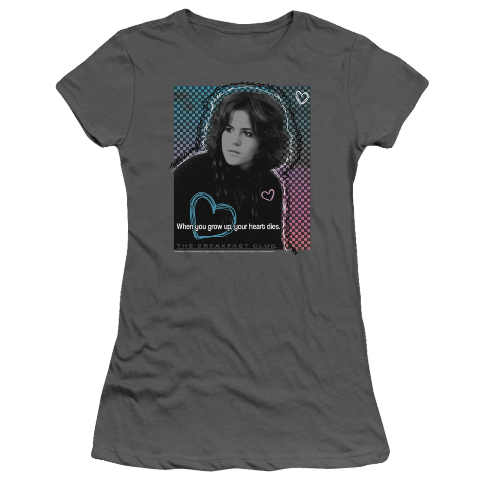 Breakfast Club, The Heart Dies - Juniors T-Shirt Juniors T-Shirt The Breakfast Club