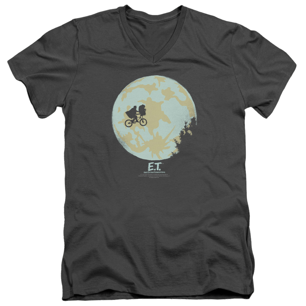 E.T. In The Moon - Men's V-Neck T-Shirt Men's V-Neck T-Shirt E.T.