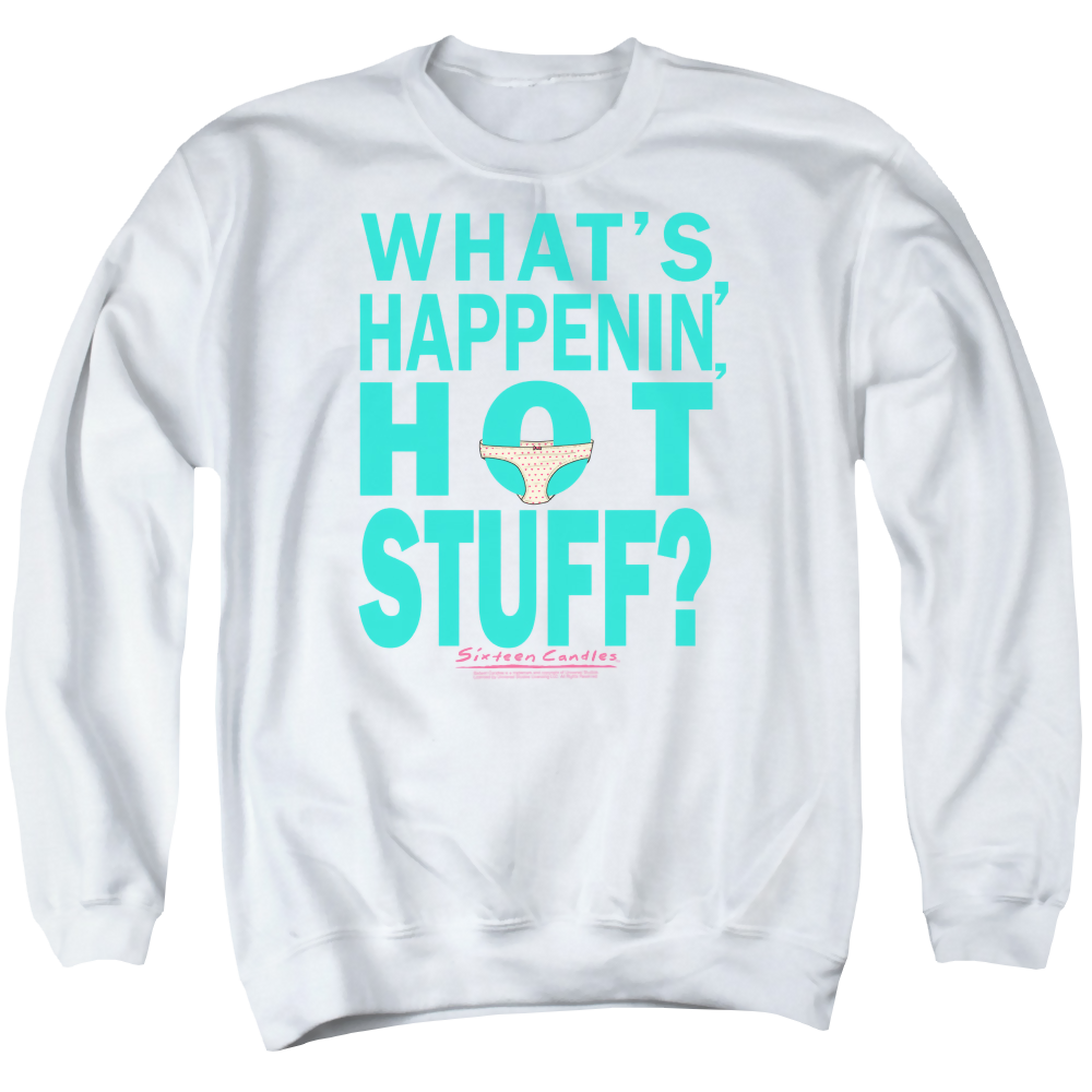 Sixteen Candles Whats Happenin - Men's Crewneck Sweatshirt Men's Crewneck Sweatshirt Sixteen Candles